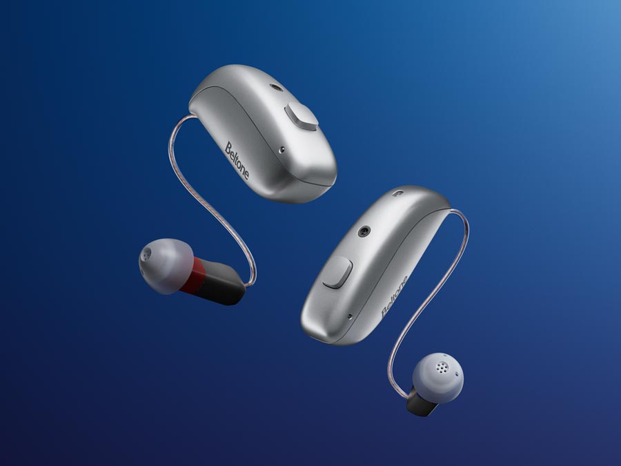 Beltone Envision AI hearing aids exclusively available across the UK through Amplify Hearing