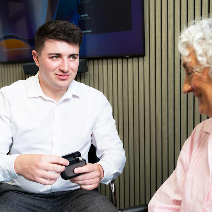 Comprehensive free aftercare with all new hearing aids provided by Amplify Hearing