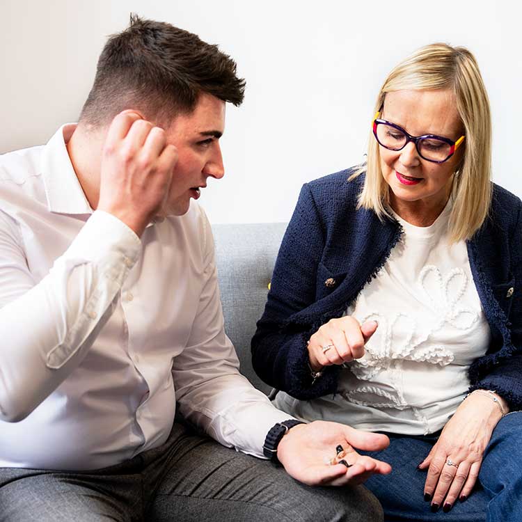 Discuss discreet and invisible hearing aids with an independent audiologist at your local Amplify hearing care practice